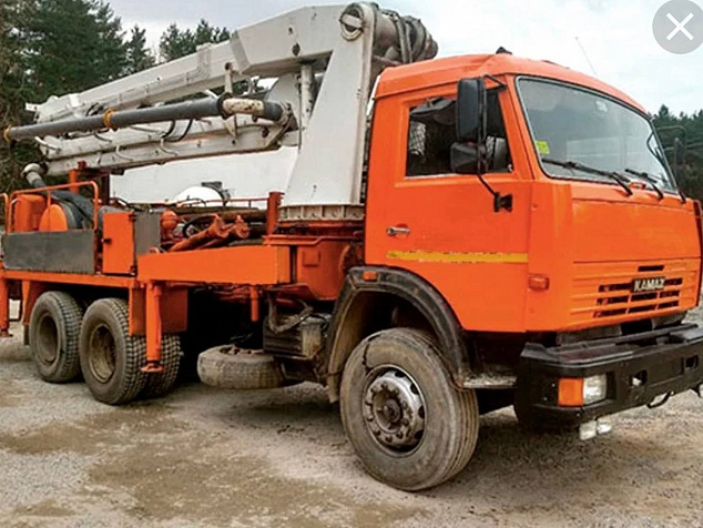 Автобетононасос КАМАЗ 65115