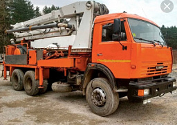 Автобетононасос КАМАЗ 65115